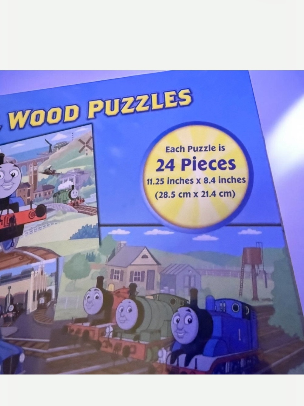 New~Thomas & Friends~Thomas The Tank Engine~3 Wooden Puzzles ~ 24 Pieces Each - Picture 8 of 16